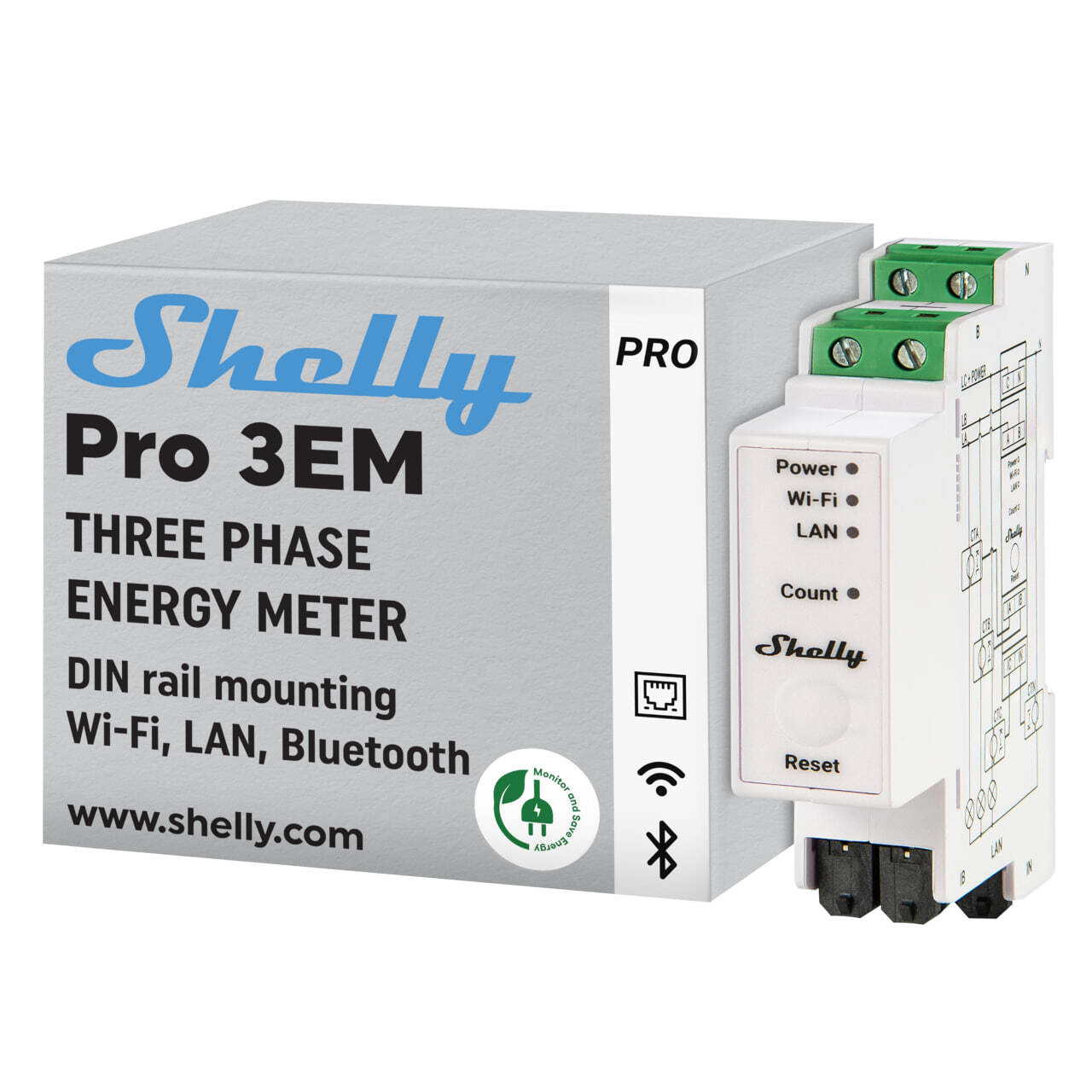 Shelly Pro 3EM 120A — изображение 2