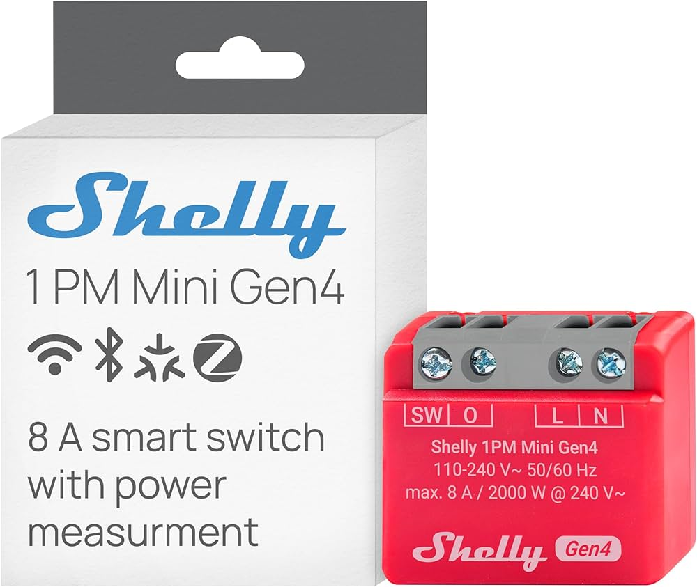 Shelly 1PM Mini Gen4 — изображение 2