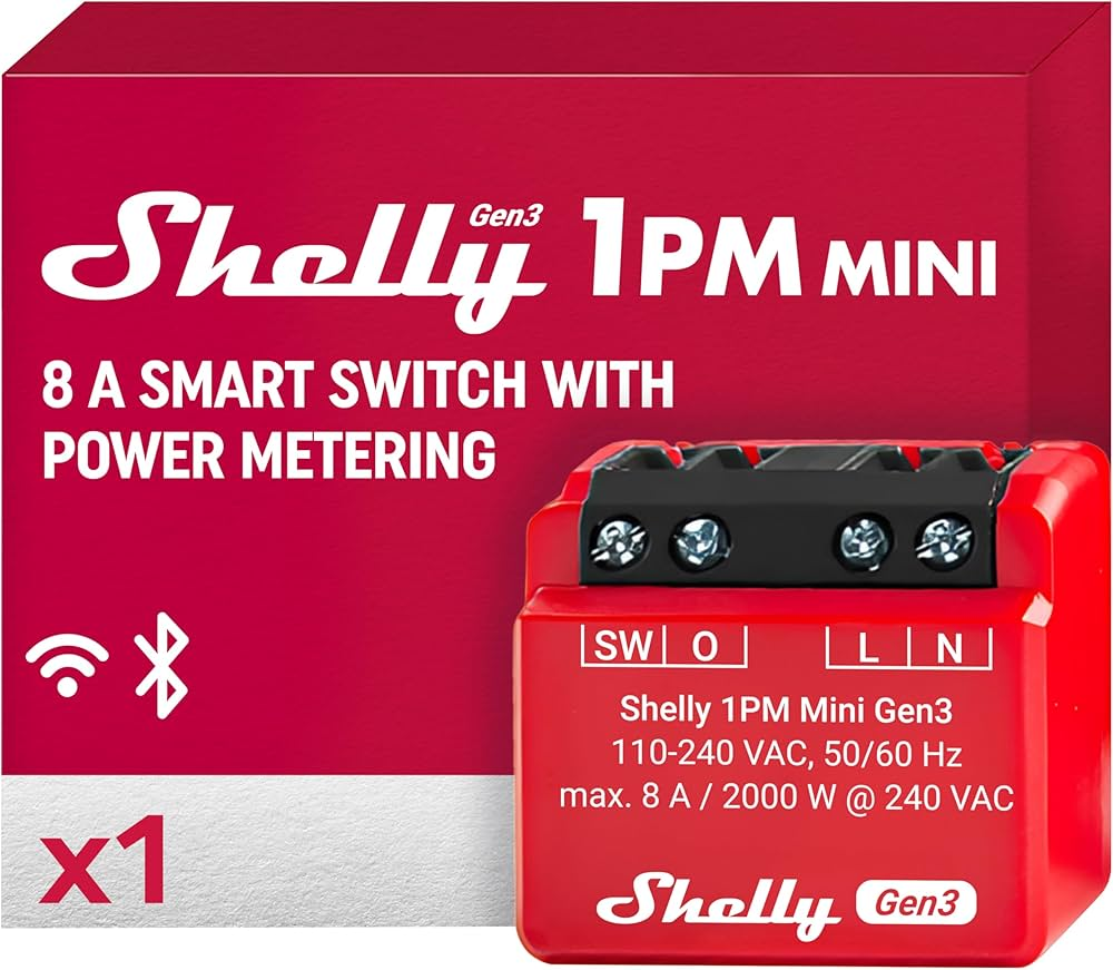 Shelly 1PM Mini Gen3 — изображение 2