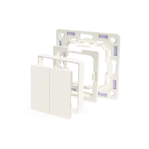 Shelly BLU Wall Switch 4 + Adapter