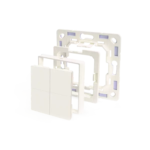 Shelly BLU Wall Switch 4 + Adapter