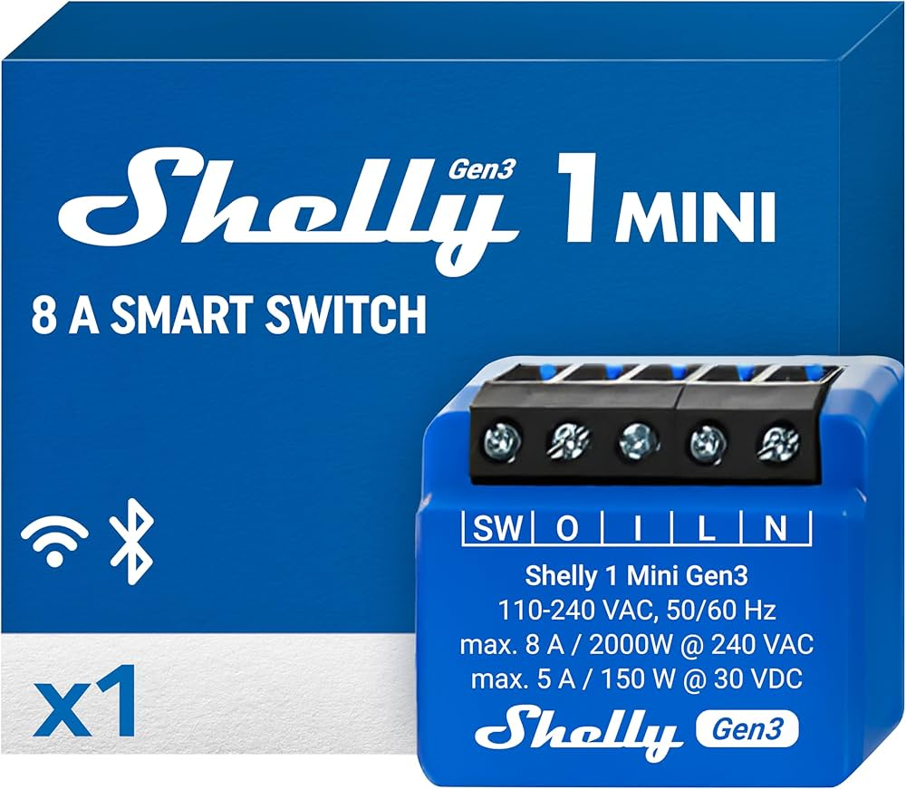 Shelly 1 Mini Gen3 — изображение 2