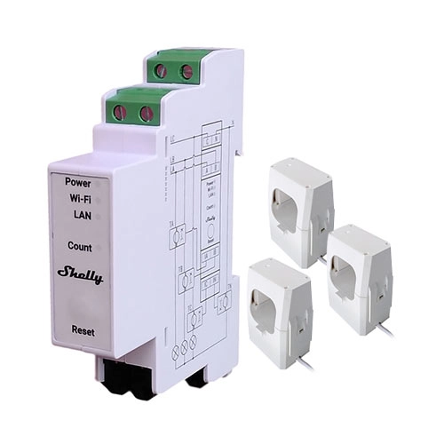 Shelly Pro 3EM 400A — изображение 2
