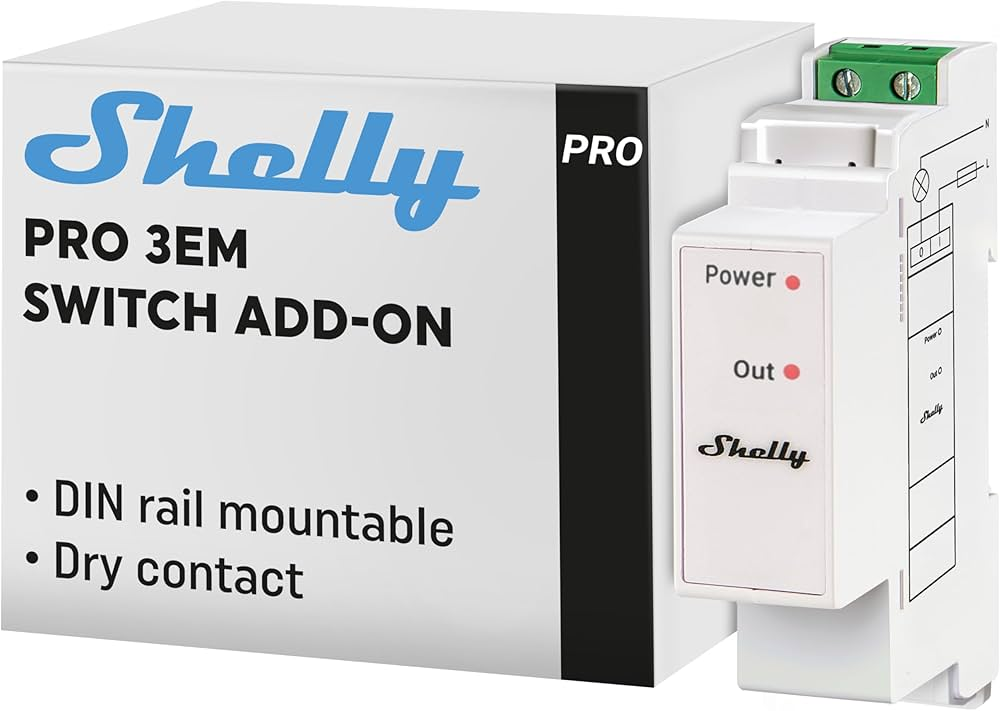 Shelly Pro 3EM Switch Add-on — изображение 2