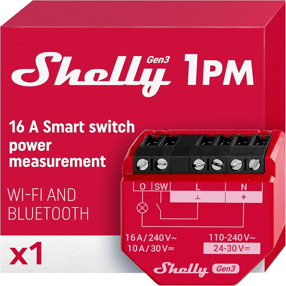 Shelly 1PM GEN3 — изображение 2