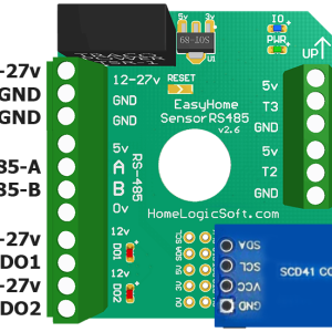 Датчик температуры, влажности и CO2 RS-485 TRHCO2